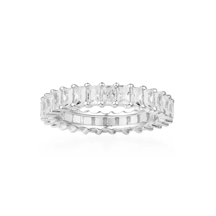 APM Monaco Bague Éclat Argent Sterling