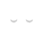 APM Monaco Boucles d’oreilles Puces Lune Argent Sterling