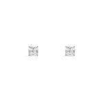 APM Monaco Boucles d’oreilles carrées Argent Sterling