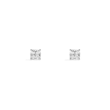 APM Monaco Boucles d’oreilles carrées Argent Sterling