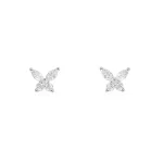 APM Monaco Boucles d’oreilles papillon Argent Sterling