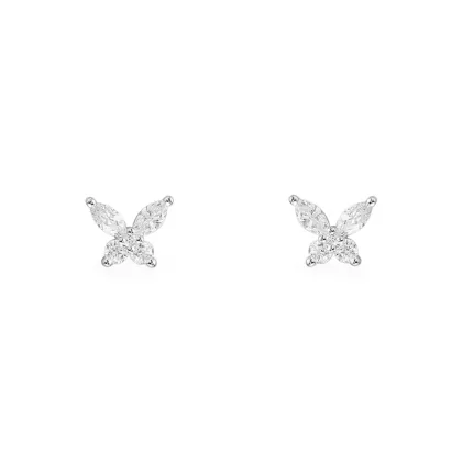 APM Monaco Boucles d’oreilles papillon Argent Sterling