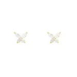 APM Monaco Boucles d’oreilles papillon Plaqué Or Jaune 18 Carats