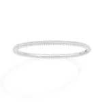 APM Monaco Bracelet Pavé Argent Sterling