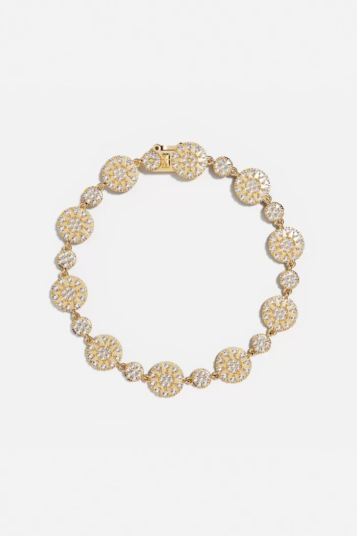 APM Monaco Bracelet Soleil Plaqué Or Jaune 18 Carats