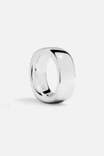 APM Monaco Grosse bague en argent Argent Sterling